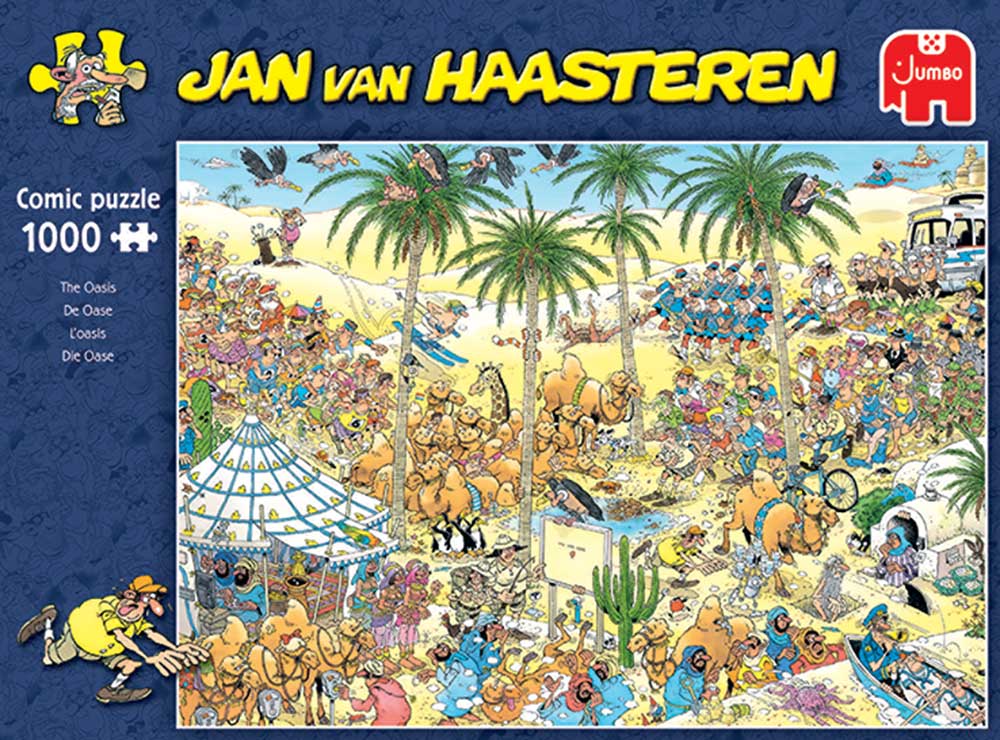 Dicteren Gemoedsrust Arresteren Jan van Haasteren - De Oase (1000 stukjes) • Bruna Colmschate & Deventer